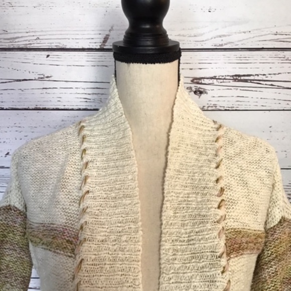 American Rag Womens Sz S Stripe cardigan * - Picture 2 of 6